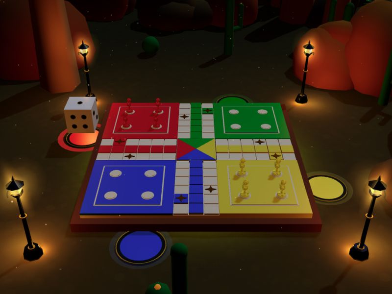 3D Ludo Game by Deepak Gusaiwal - Play Online