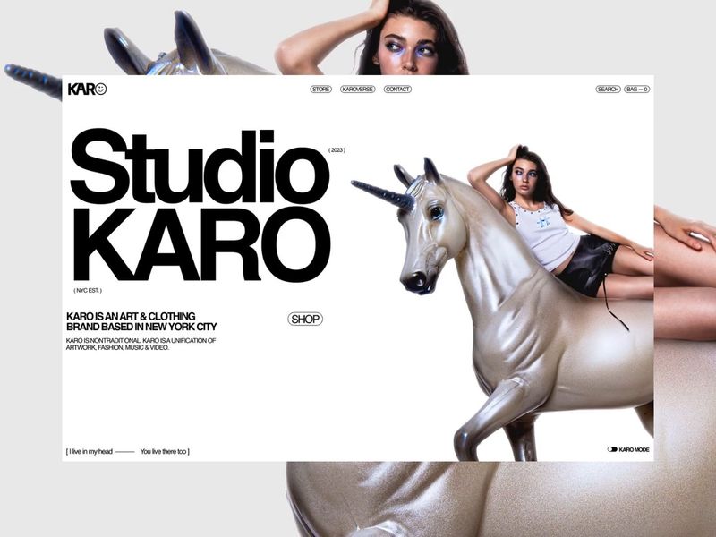 Studio KARO — NYC  Art & Clothing Brand