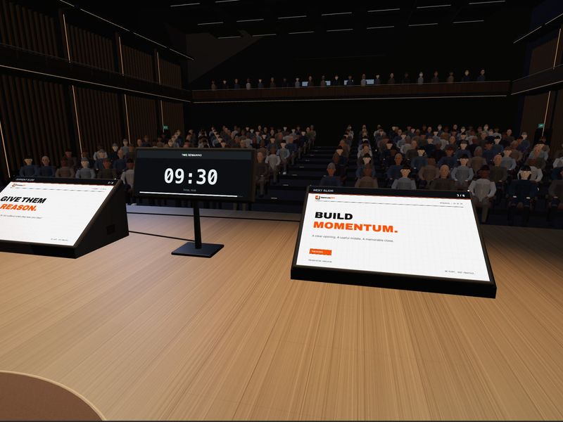 Public Speaking VR Simulator