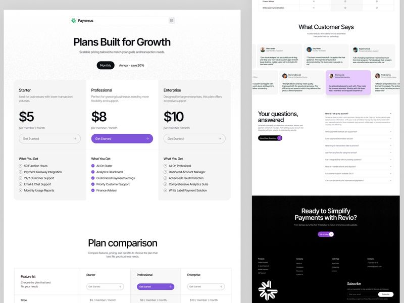 Pricing Page Design — Helping Users Choose Without Confusion