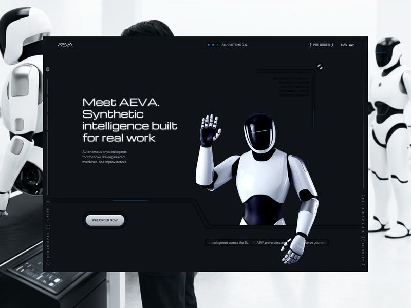 AEVA Free Framer template