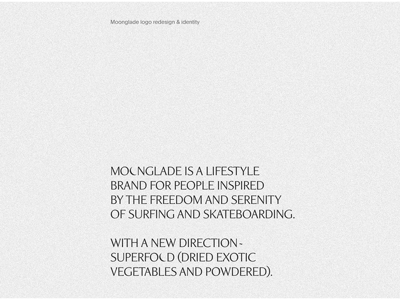Moonglade logo redesign and identity on Behance