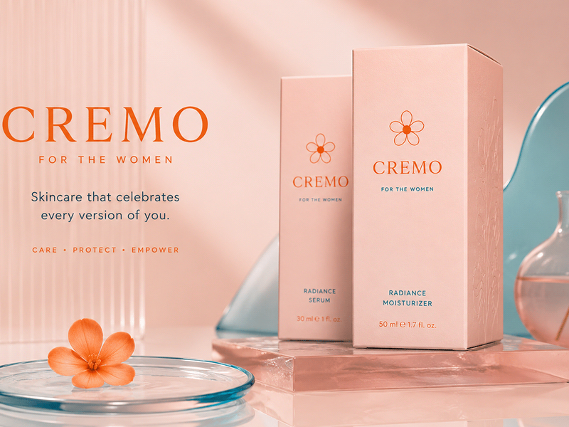 CREMO — Skincare Brand Identity