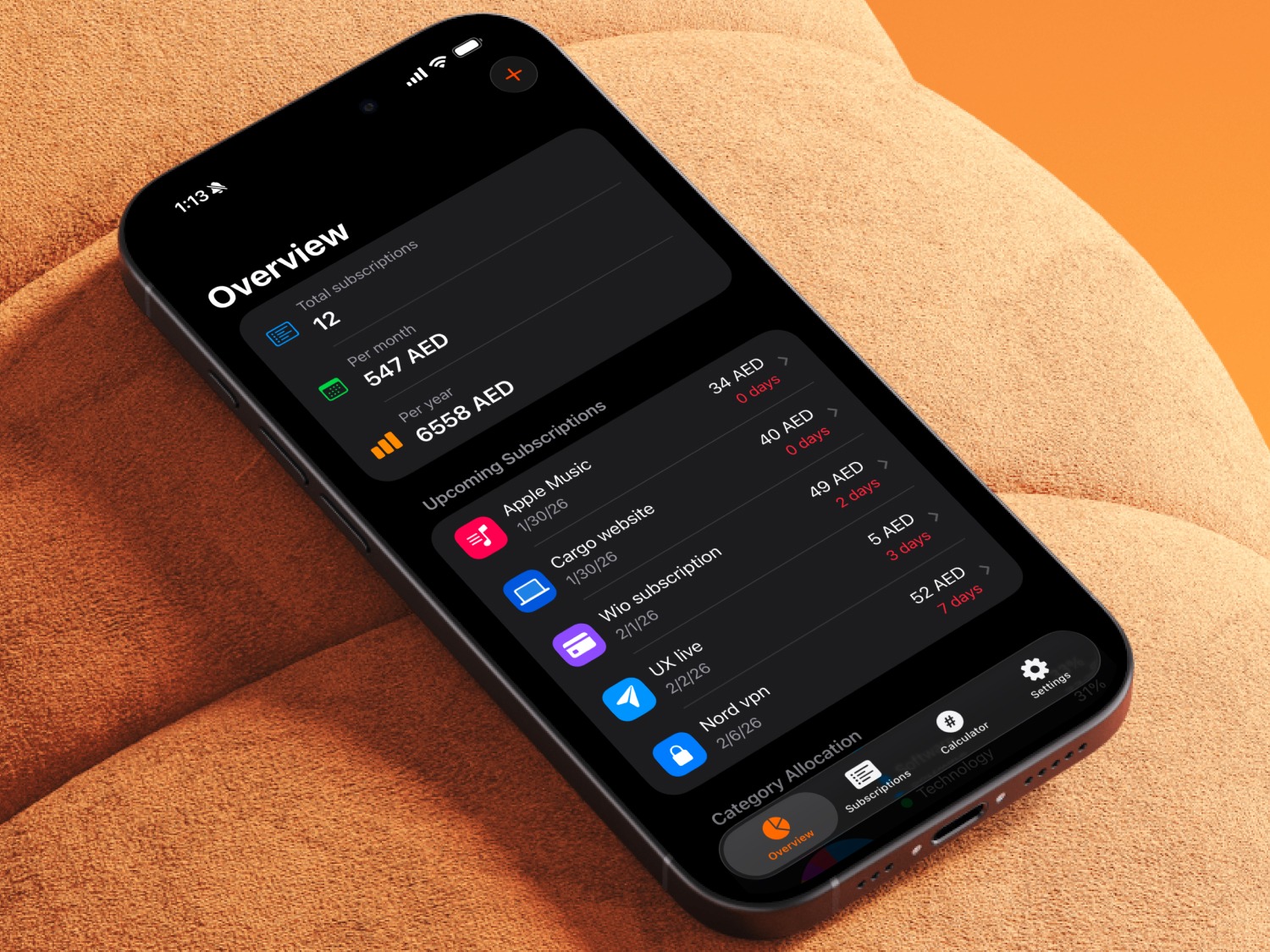 Subscrr: Every subscription. One clear number. Image 3
