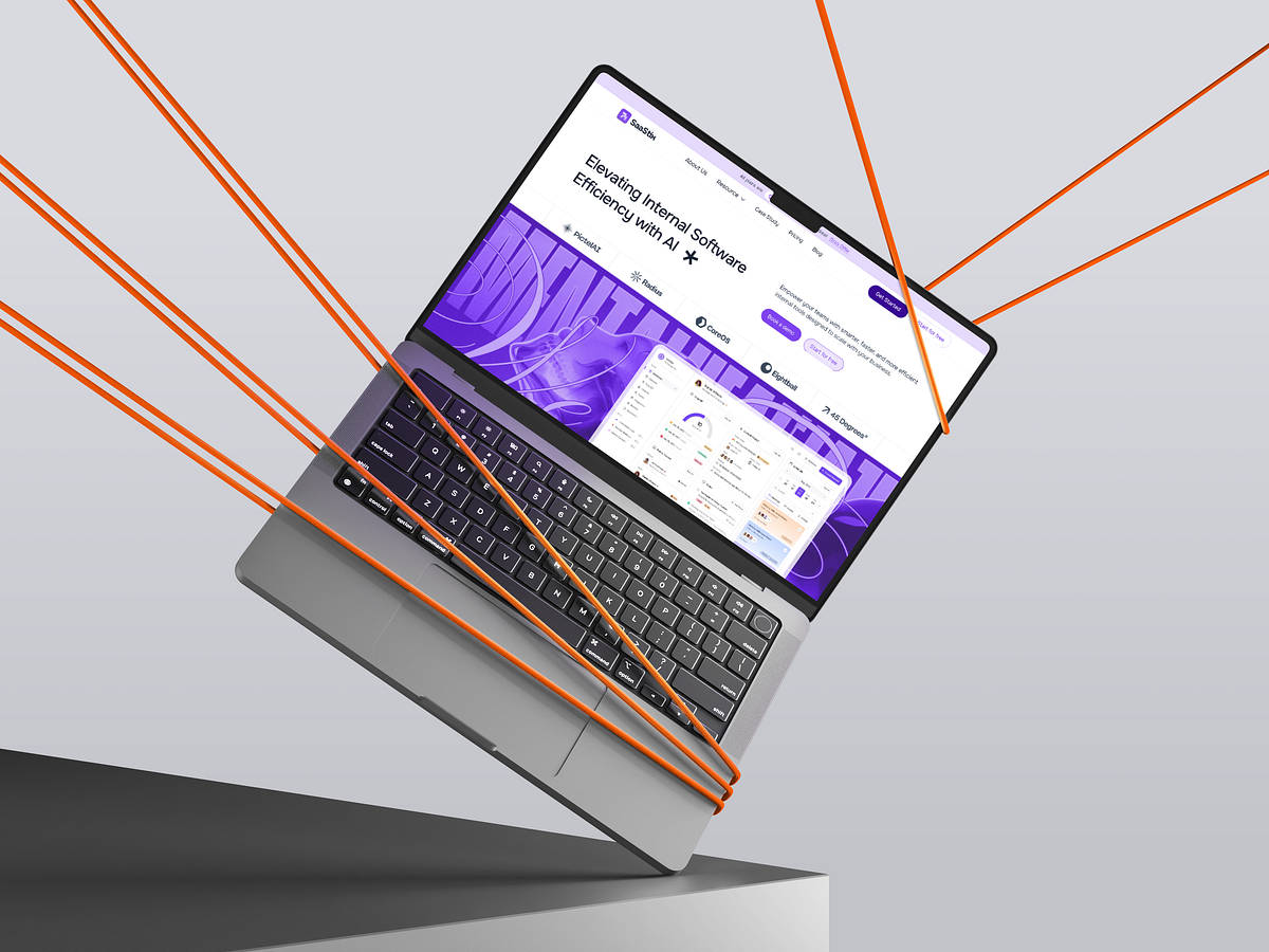AI SaaS Landing Template Image 1