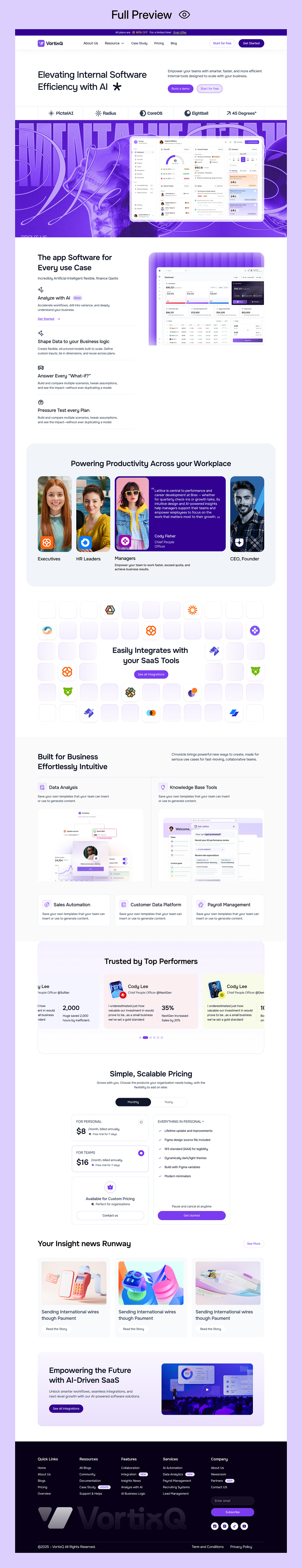 AI SaaS Landing Page Image 2