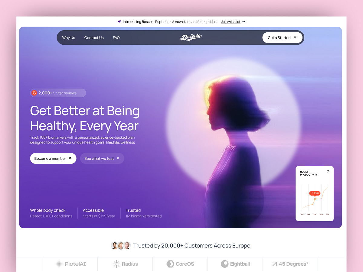 AI Healthcare Platform UI