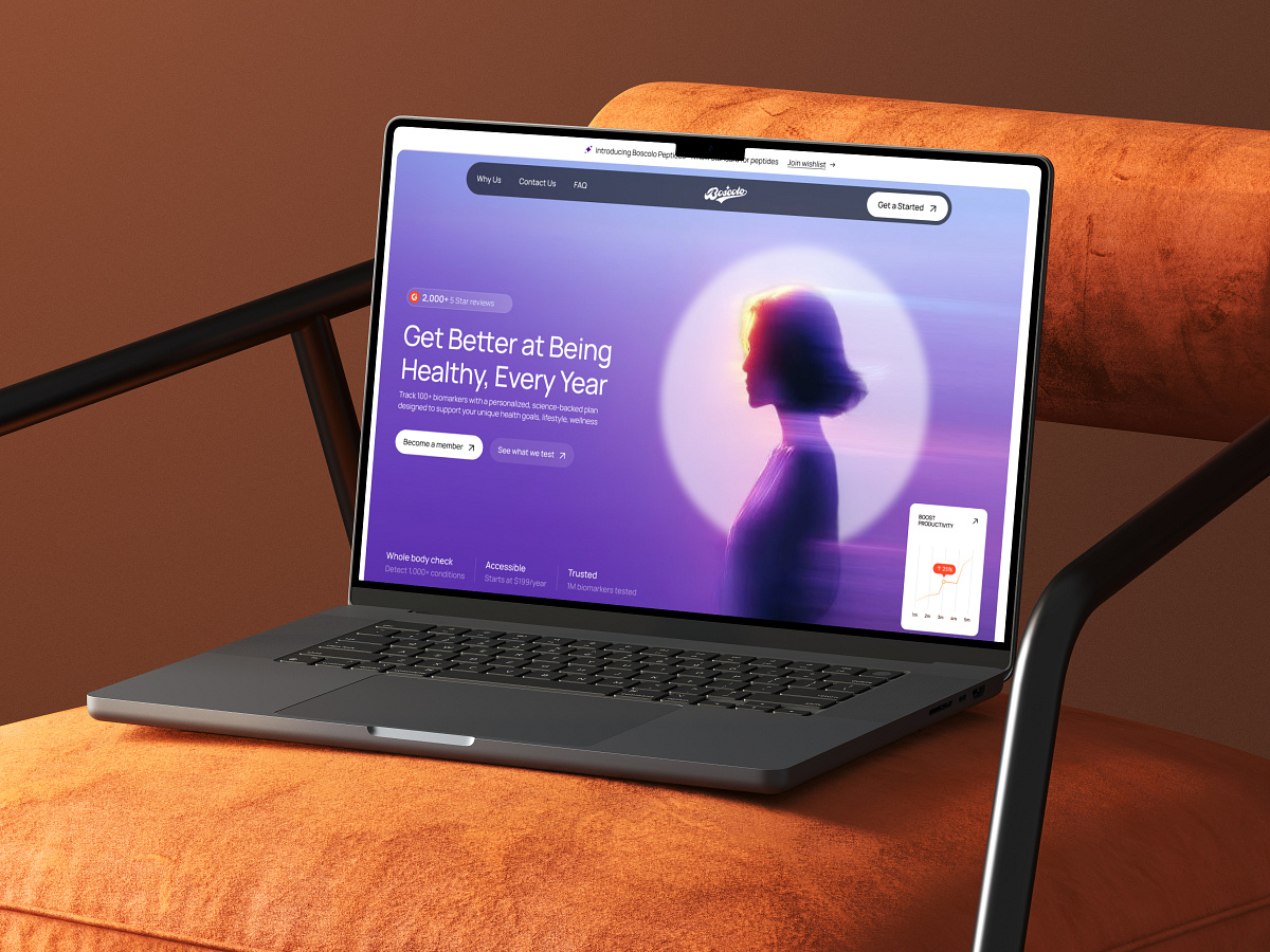 AI Healthcare Platform UI Image 0