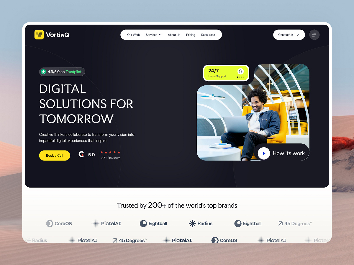Creative Agency Website Image 0