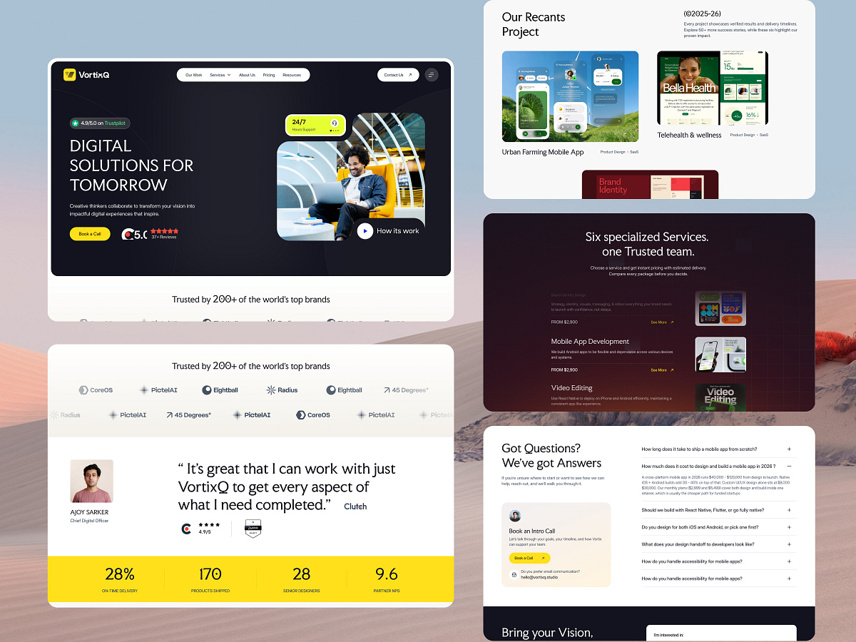 Creative Agency Website Image 2
