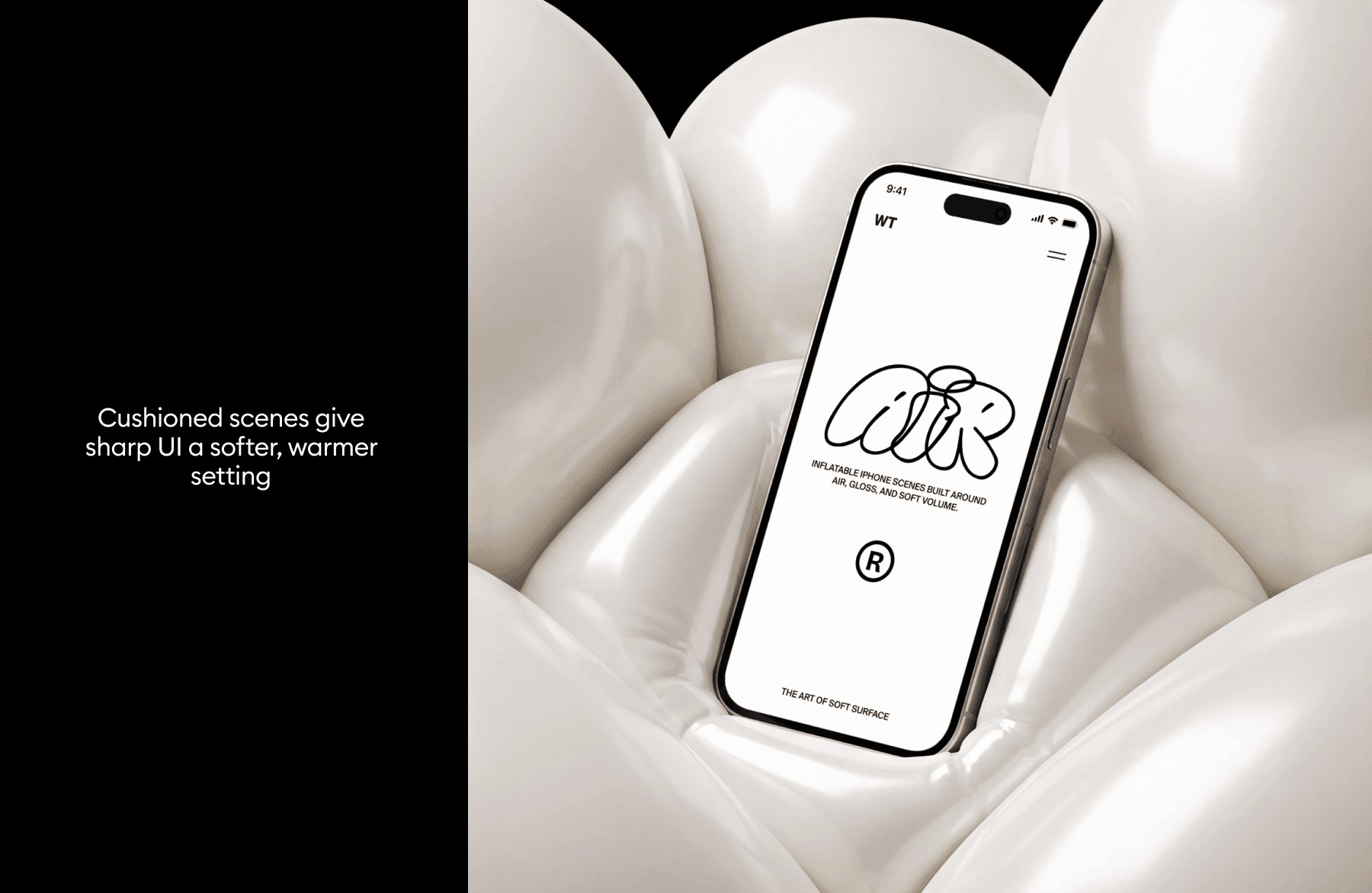 Inflatable iPhone Mockups Image 1