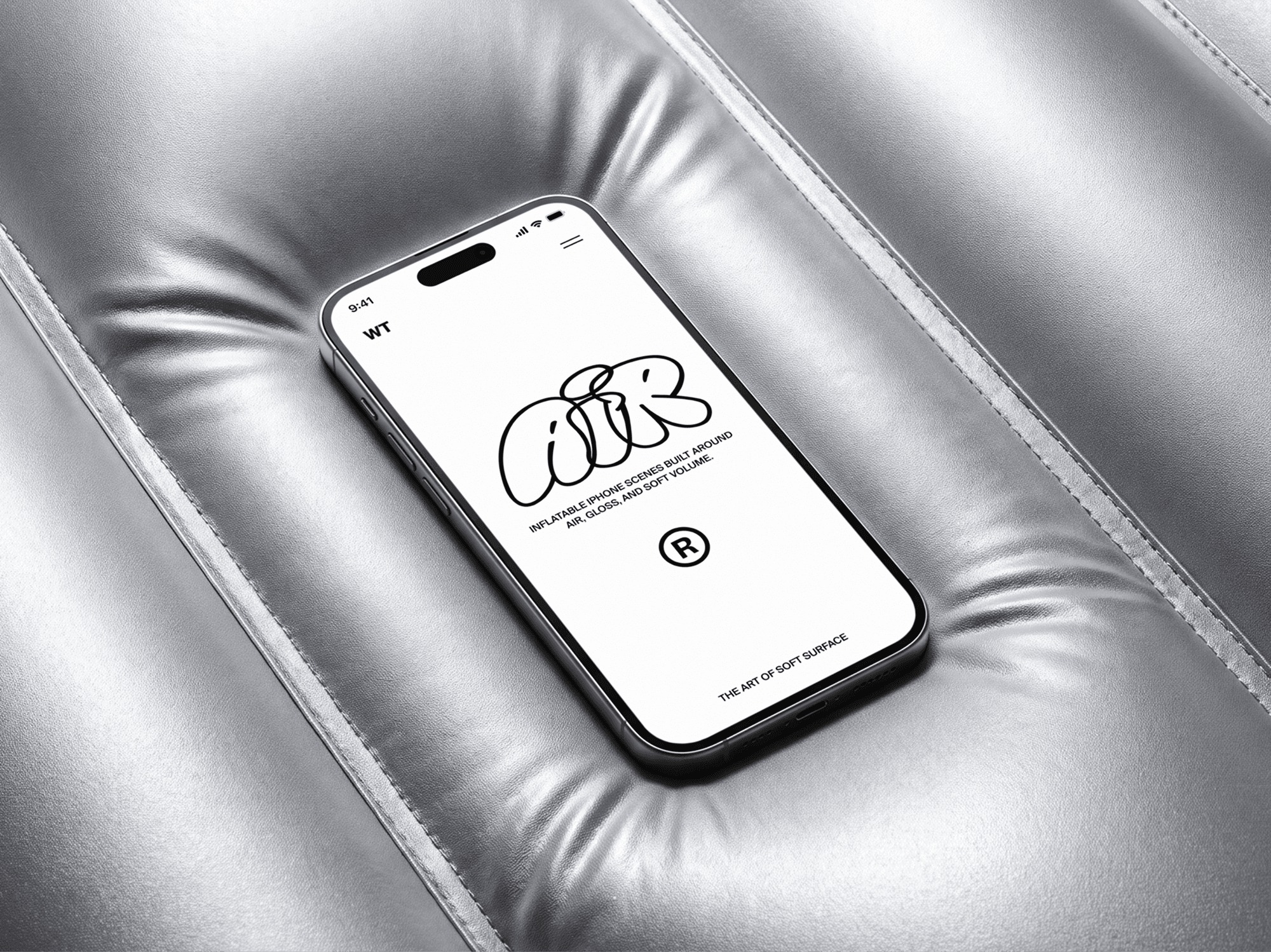 Inflatable iPhone Mockups Image 2