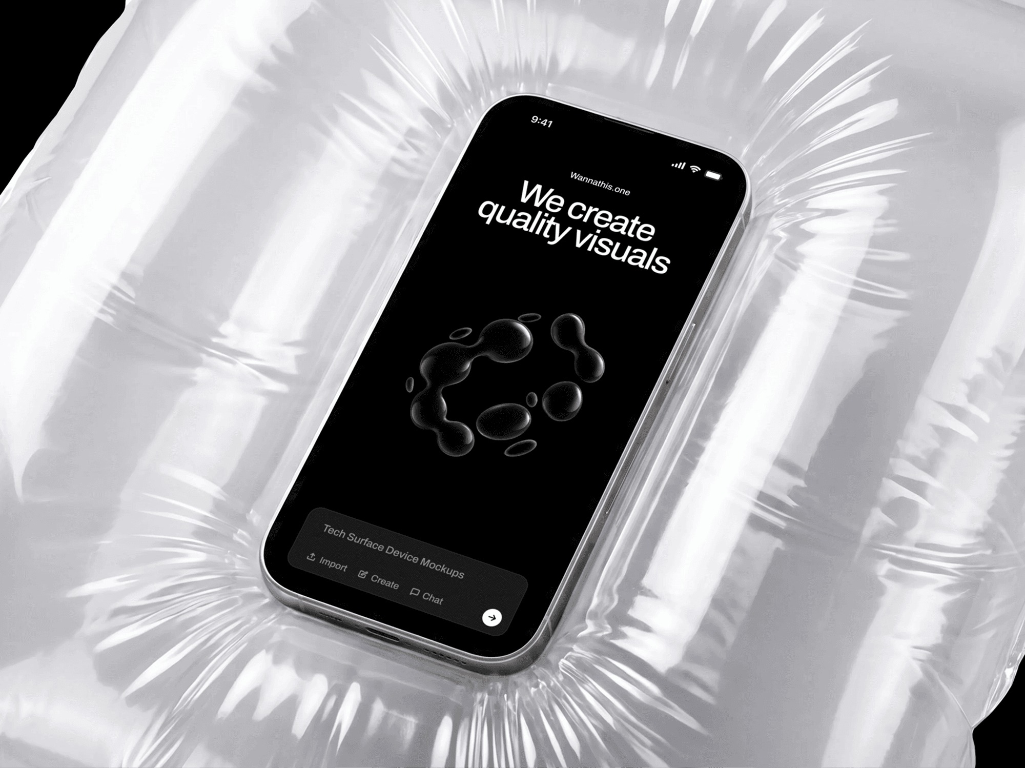 Inflatable iPhone Mockups Image 3