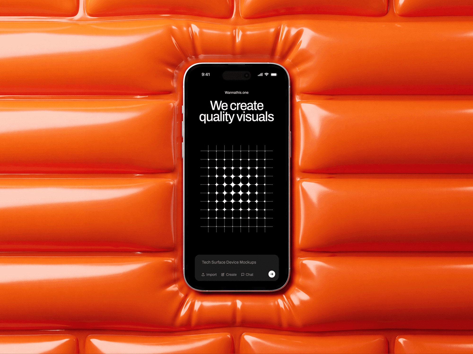 Inflatable iPhone Mockups Image 10