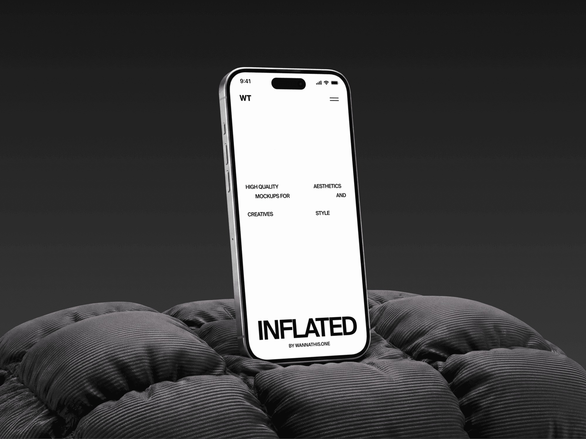 Inflatable iPhone Mockups Image 12
