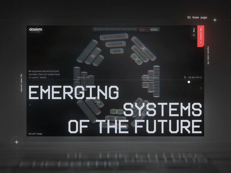Immersive 3D Website for a Web3 Studio