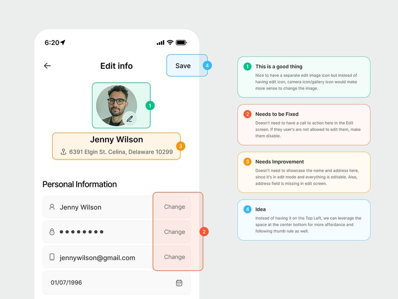 Mobile App UX Audit & Design Review