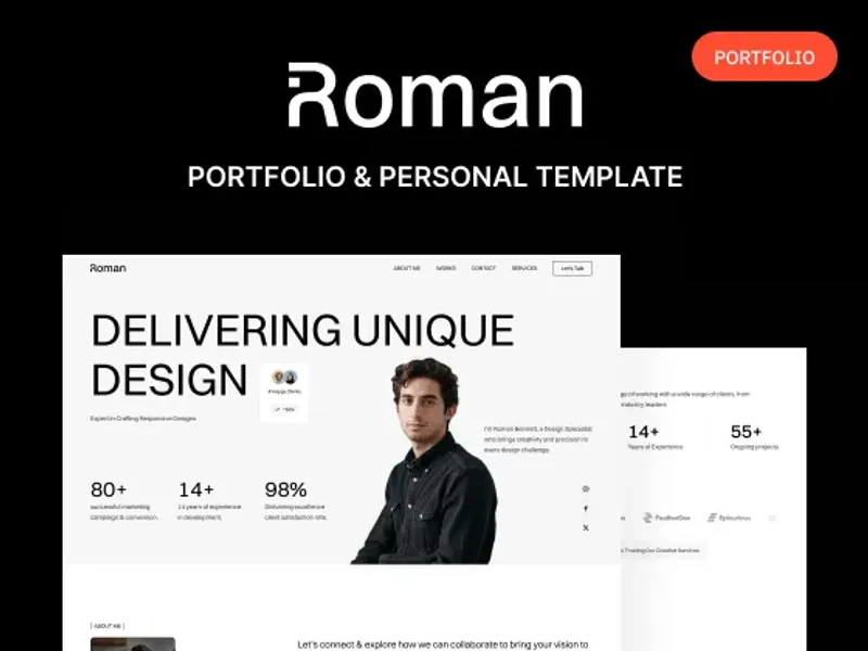 Roman - Portfolio & Agency Website Template