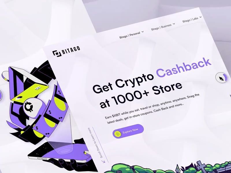 Crypto Design l 3D Website Design Animation