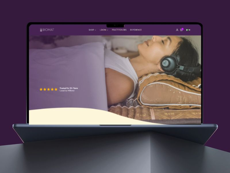 BioMat — Organic Layout & E-Commerce Engineering