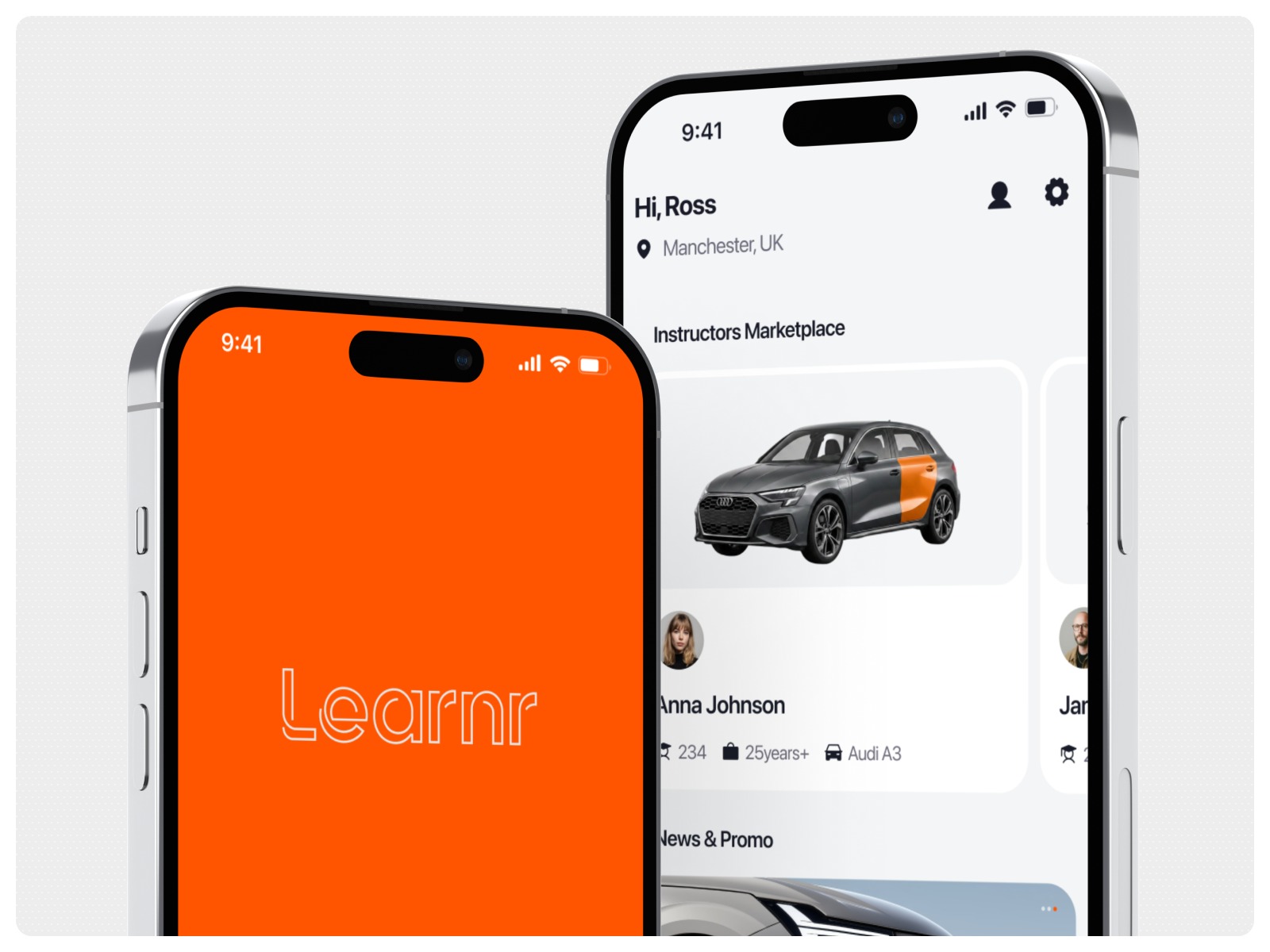 A mobile app for booking driving lessons Image 0