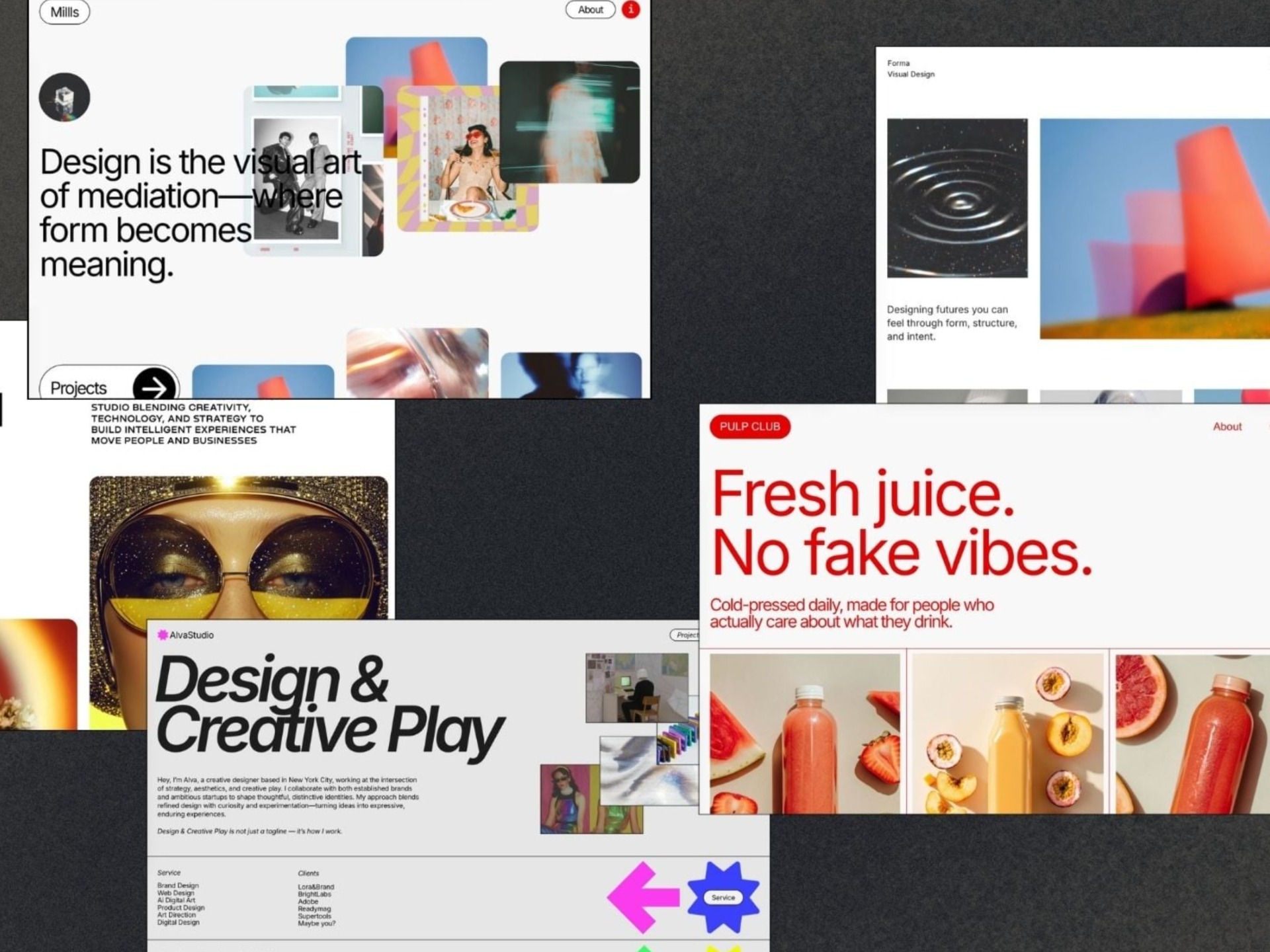 Readymag Templates Bundle – for Creatives & Designers Image 1