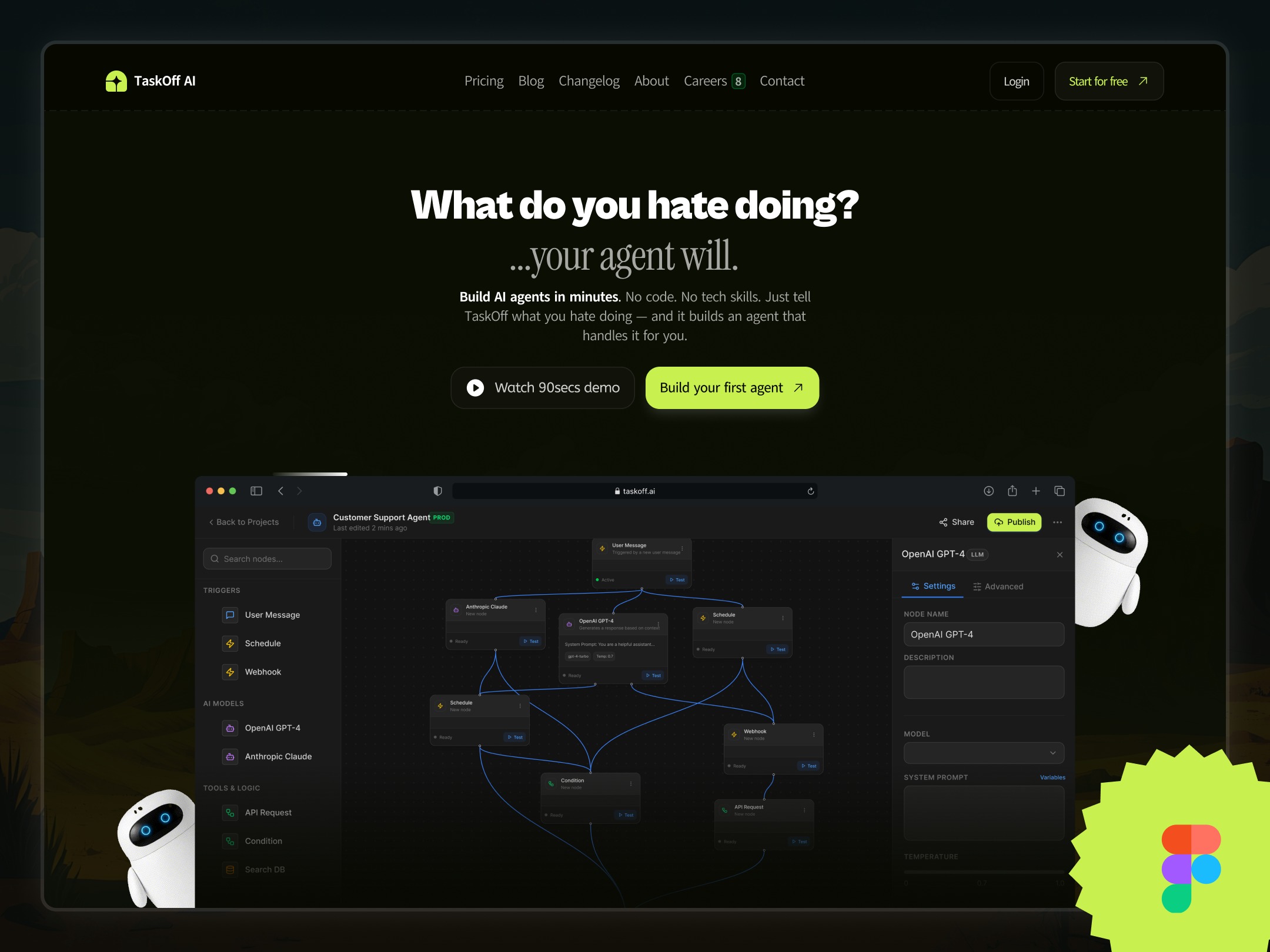 TaskOff - Framer Saas Template