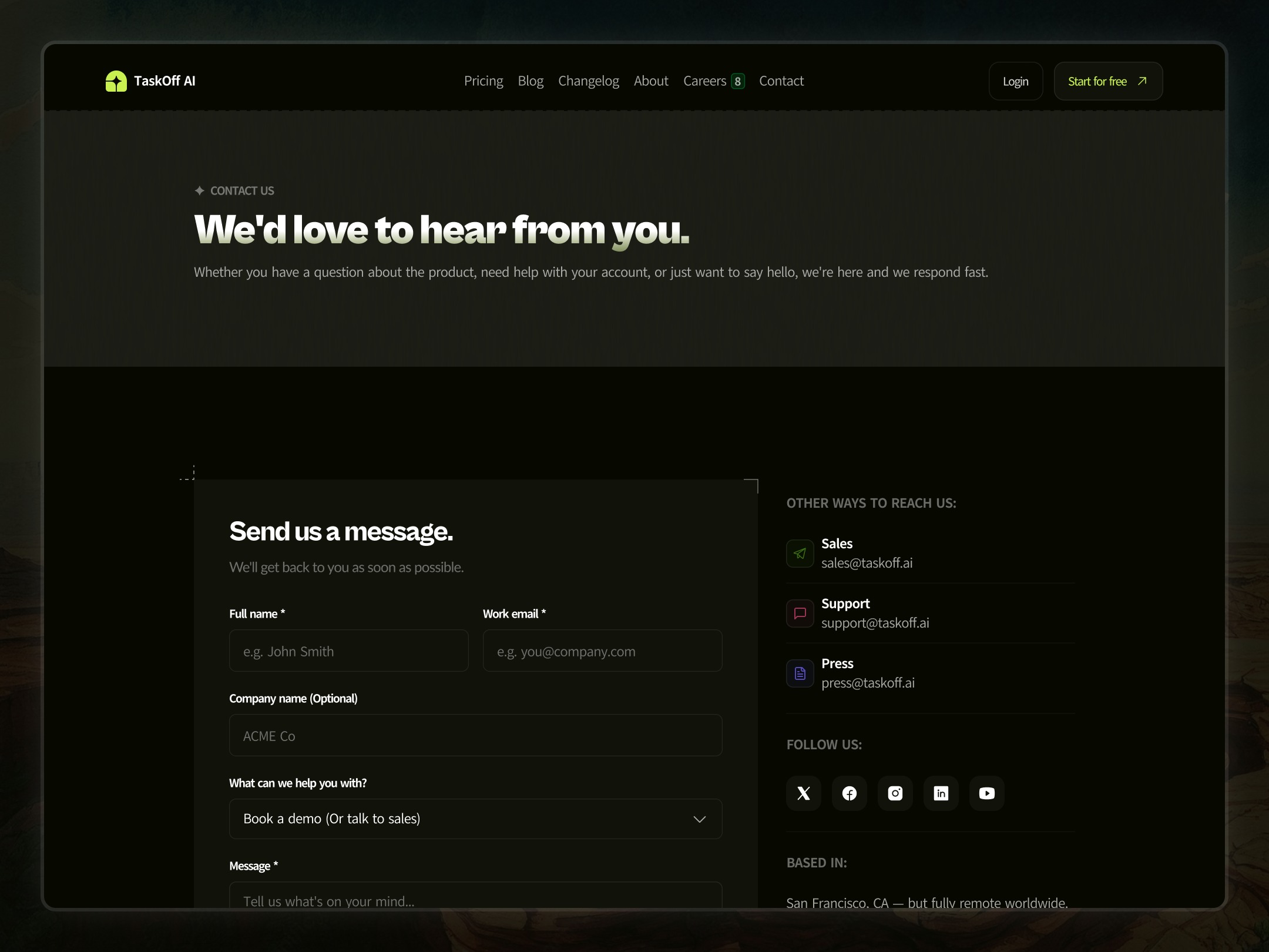 TaskOff - Framer Saas Template Image 2