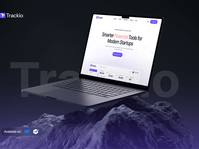 Trackio - Fintech SaaS Platform