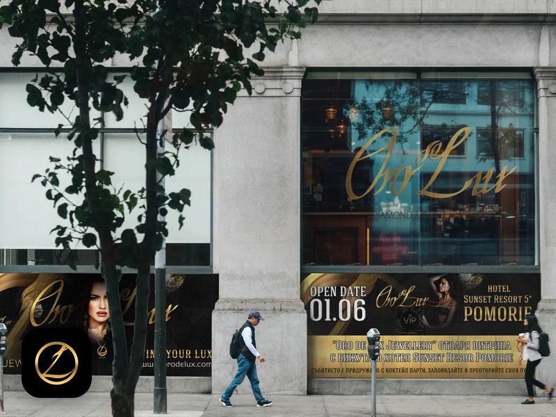 Oro de Lux Jewellery — Outdoor Advertising for The Boutique