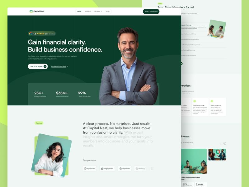 Smart Finance Web UI for Modern Business Clarity by Ashiqur Rahman