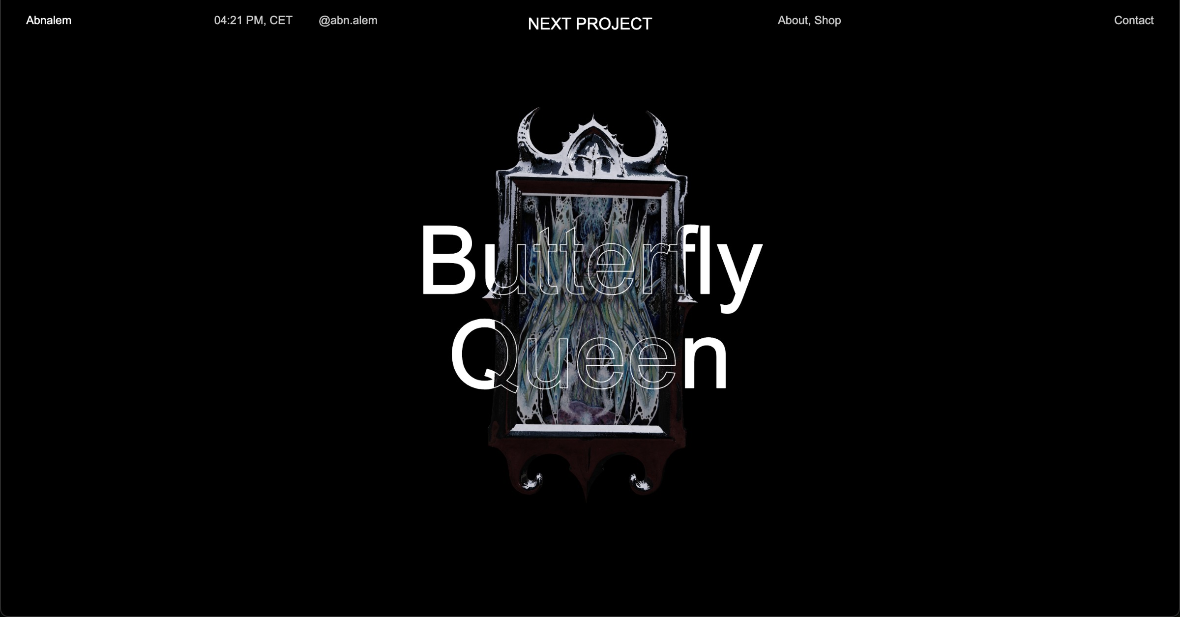 Painting Frame Seamless Transition (WebGL/GSAP) Image 2