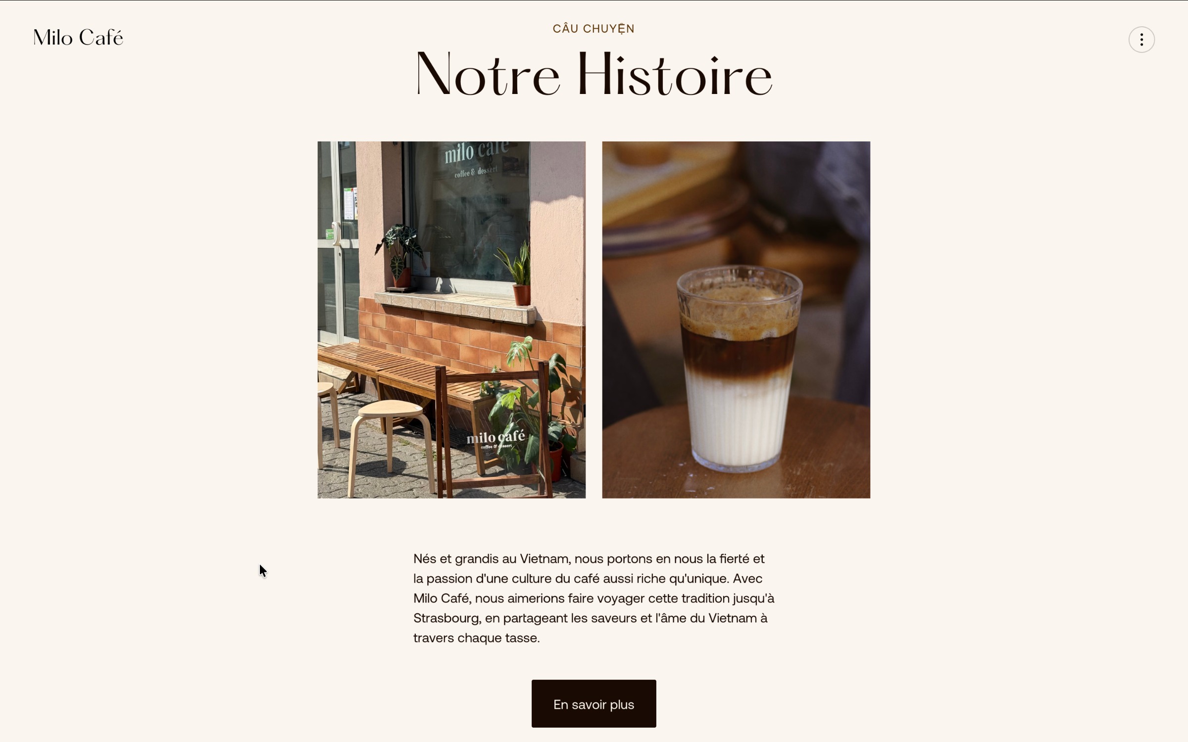 Milo Café —Vietnamese Café, Strasbourg [Concept] Image 1