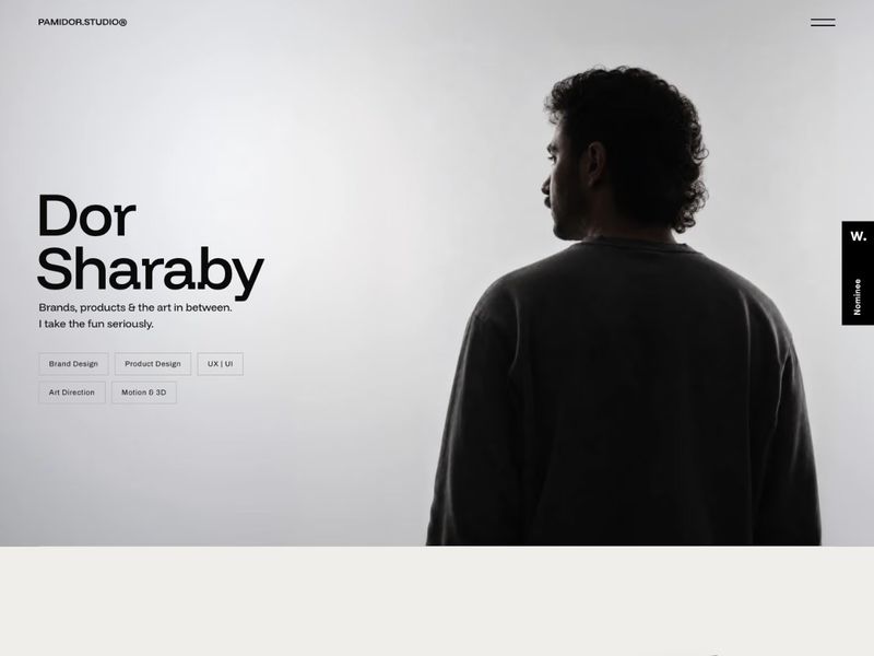 Dor Sharaby — Brand & Product Design | Pamidor Studio