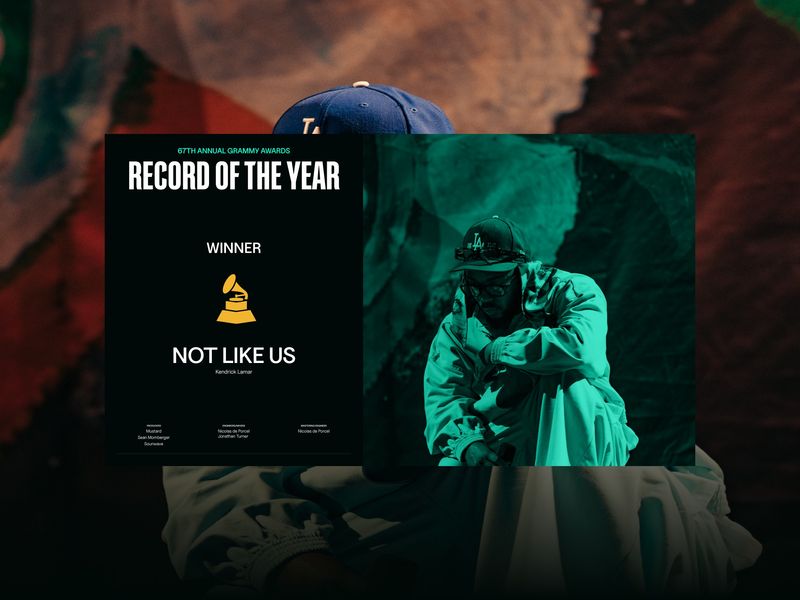 GRAMMY 2025 Website Design