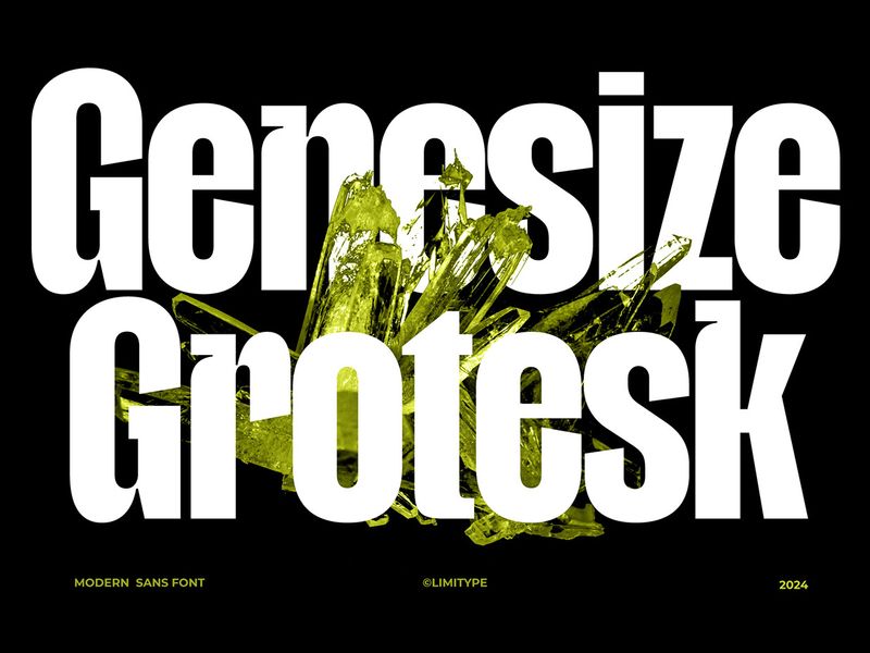 Genesize Grotesk Font