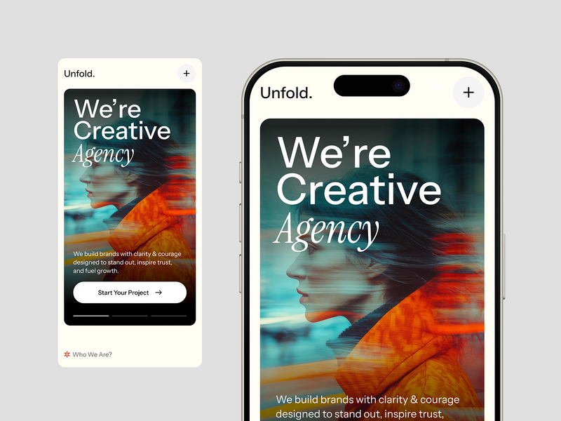 Unfold - Flawless Responsive Web Design & Mobile UI