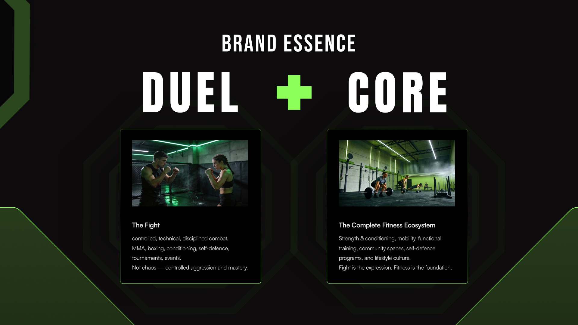 DuelCore™ — MMA & Performance Fitness Brand Identity Image 4