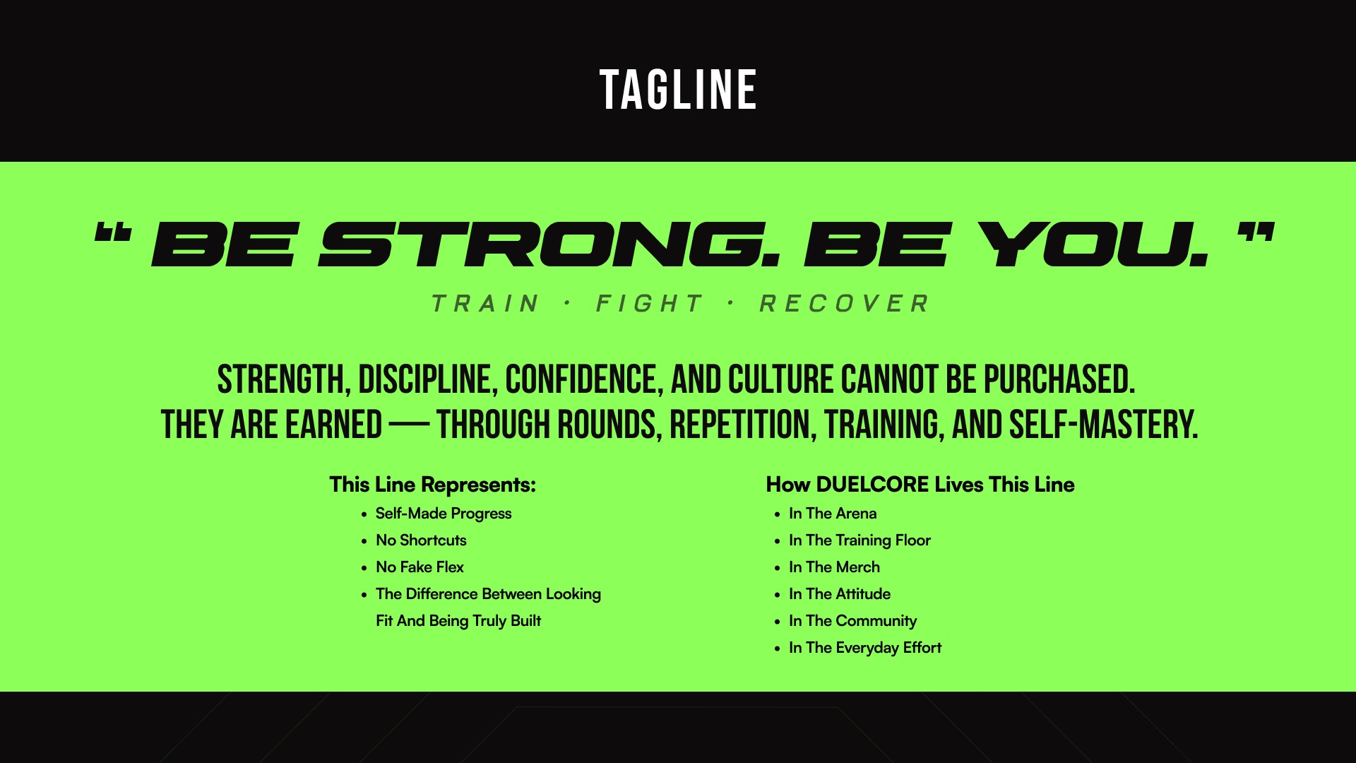 DuelCore™ — MMA & Performance Fitness Brand Identity Image 9