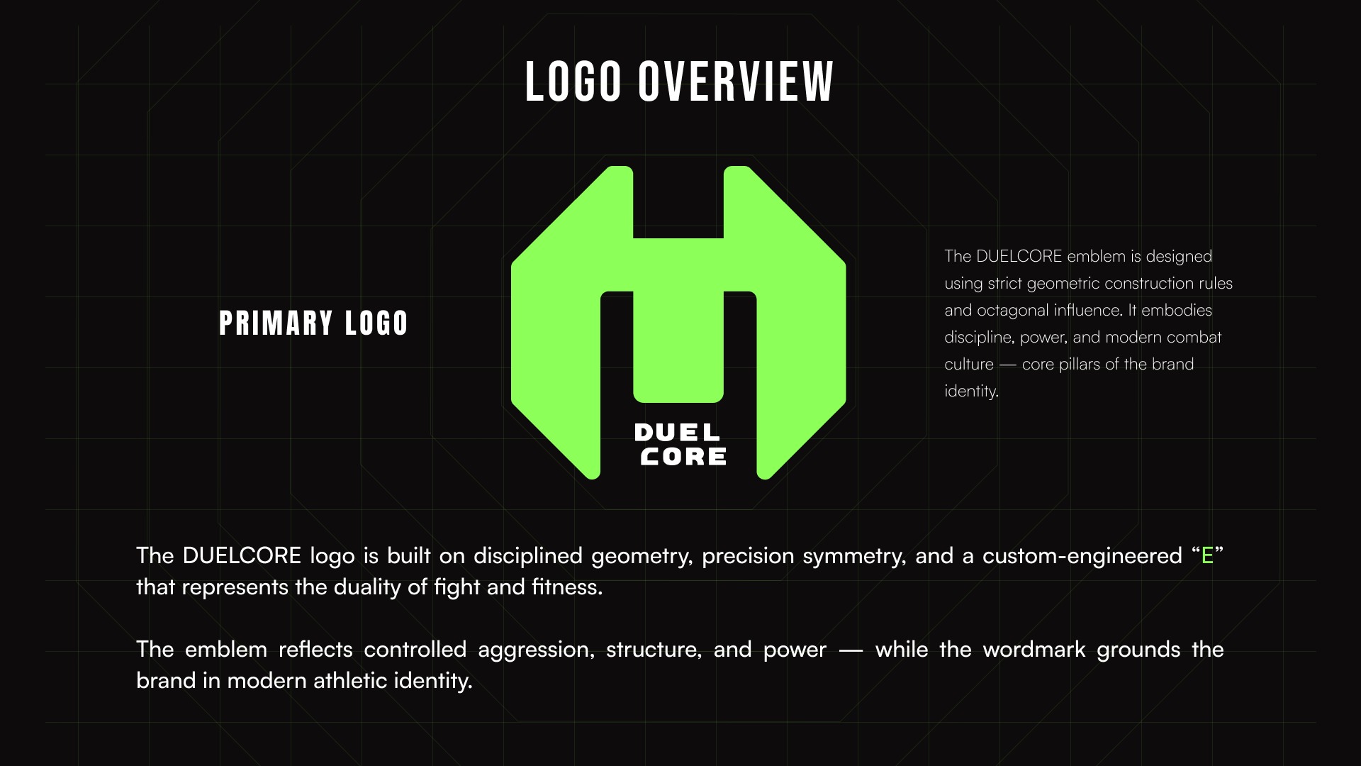 DuelCore™ — MMA & Performance Fitness Brand Identity Image 10