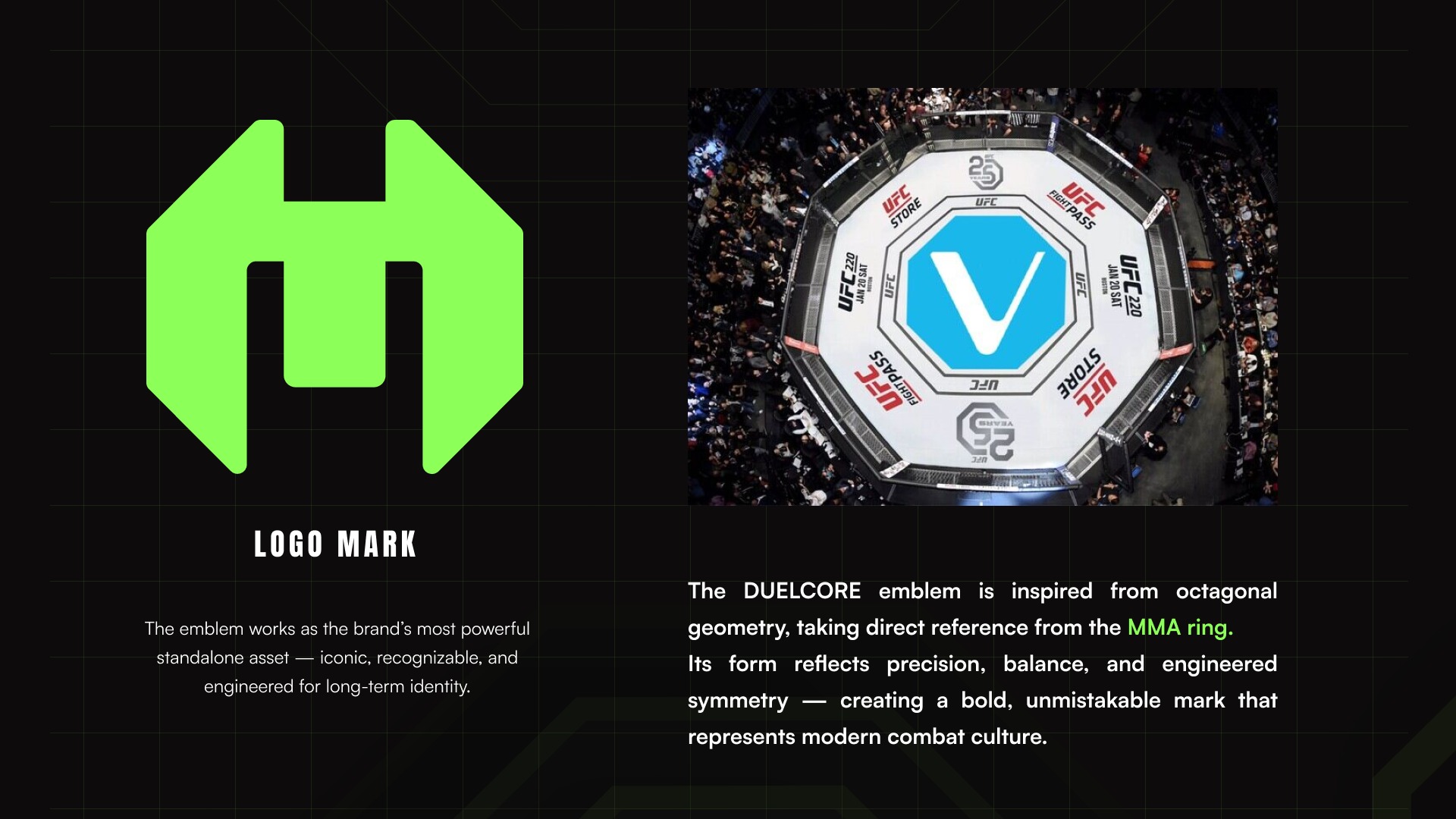 DuelCore™ — MMA & Performance Fitness Brand Identity Image 11