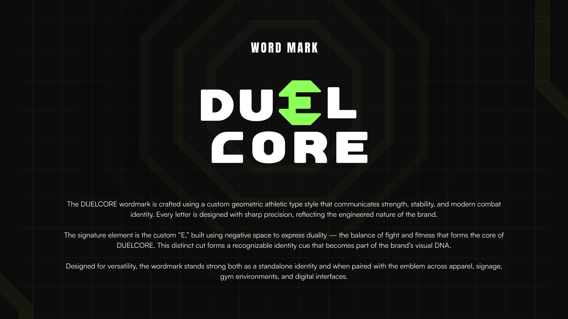 DuelCore™ — MMA & Performance Fitness Brand Identity Image 12
