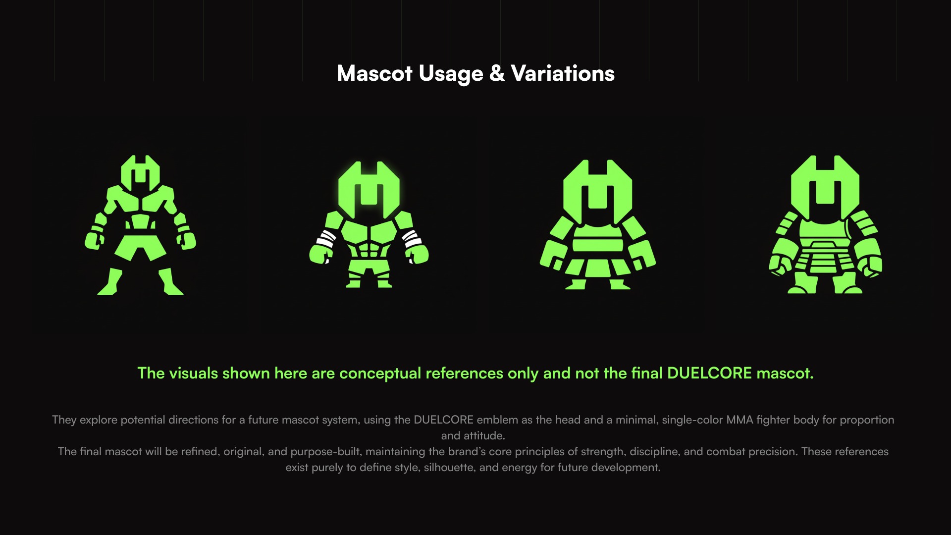 DuelCore™ — MMA & Performance Fitness Brand Identity Image 19
