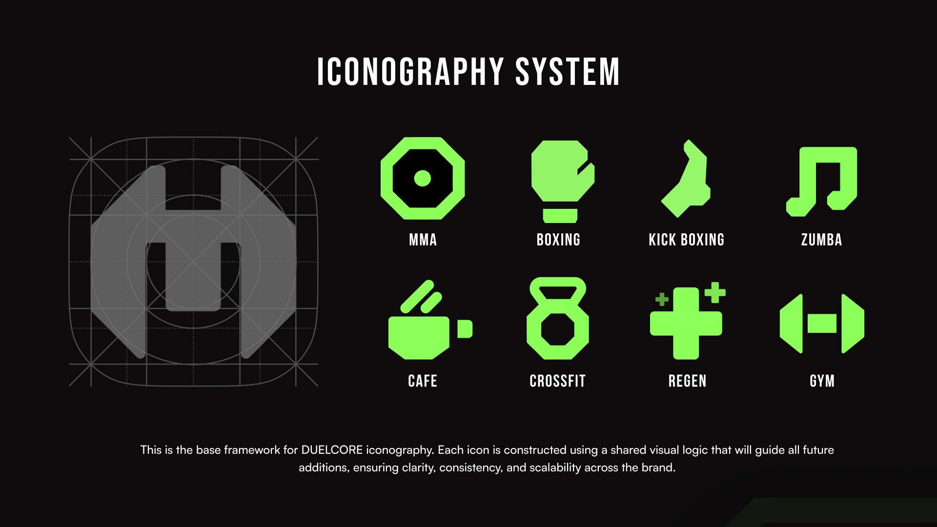 DuelCore™ — MMA & Performance Fitness Brand Identity Image 29