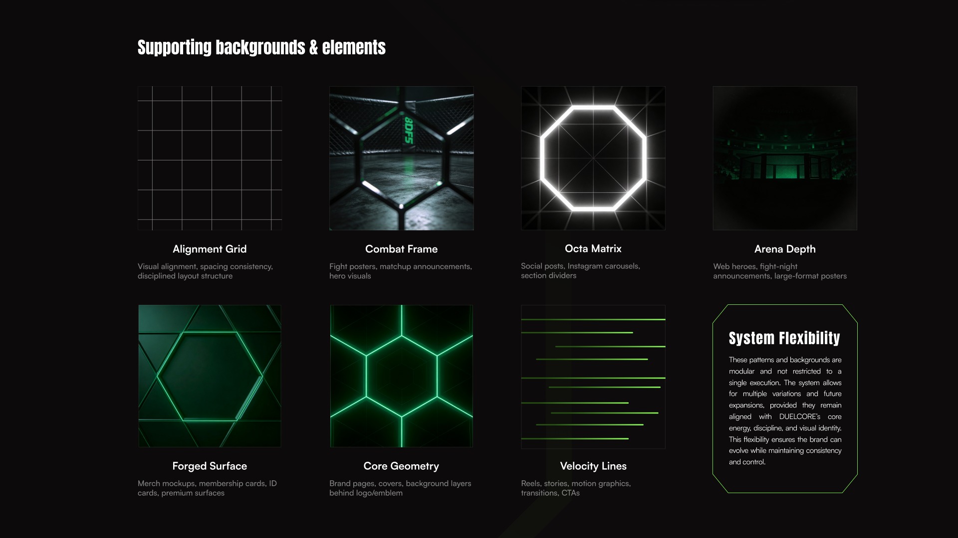 DuelCore™ — MMA & Performance Fitness Brand Identity Image 32