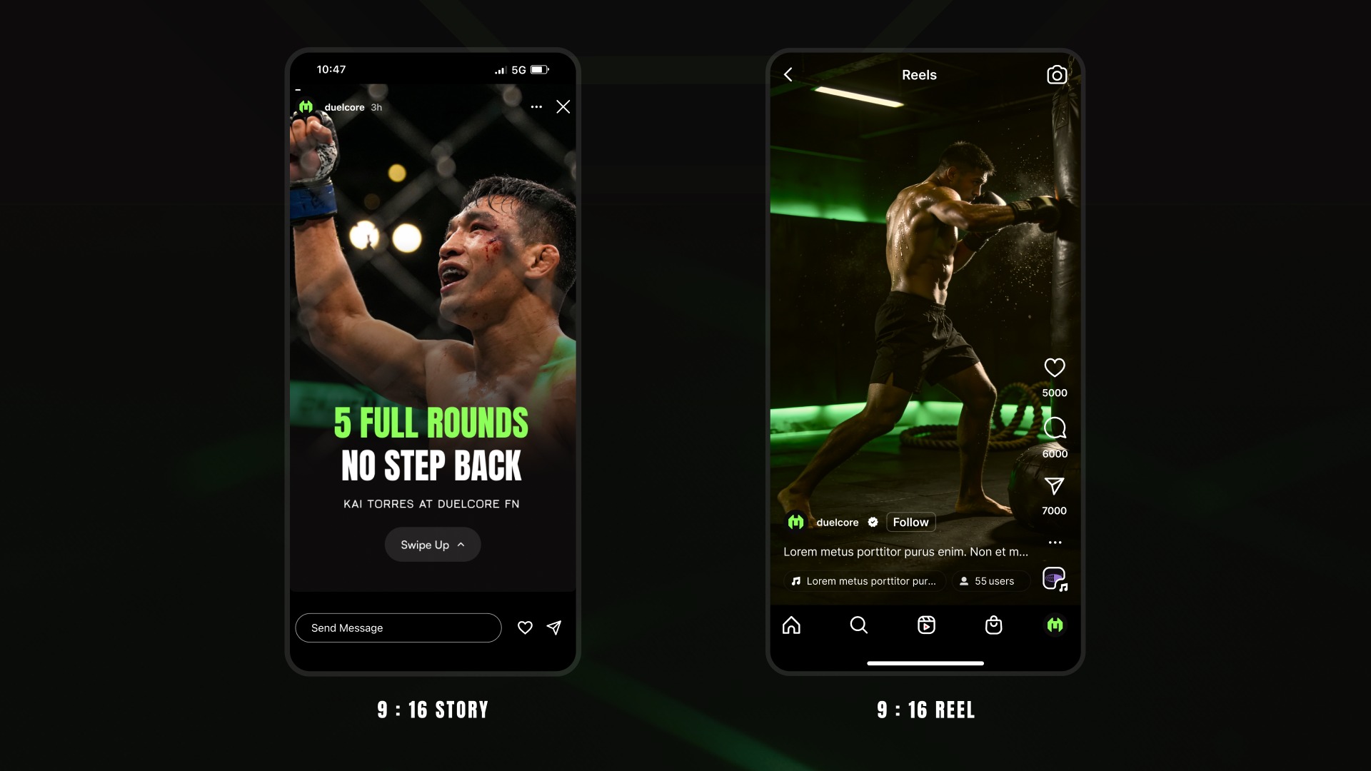 DuelCore™ — MMA & Performance Fitness Brand Identity Image 42