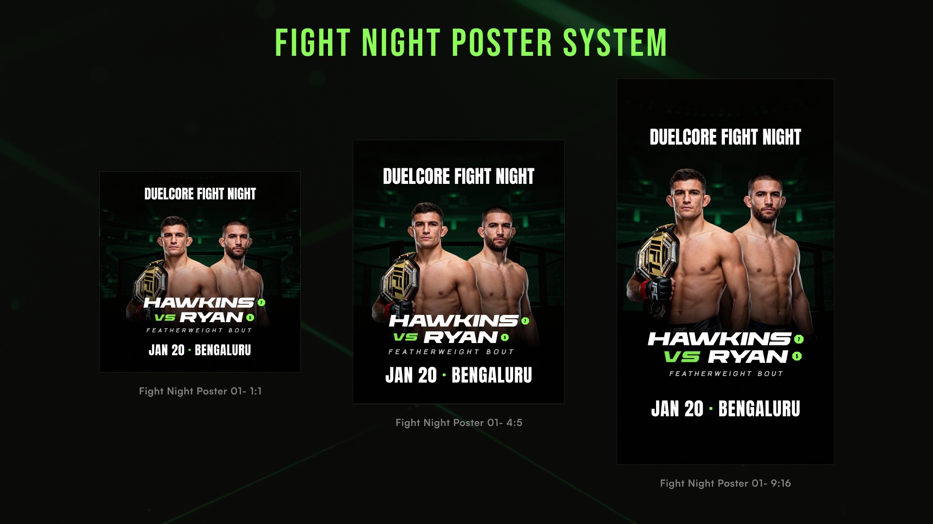 DuelCore™ — MMA & Performance Fitness Brand Identity Image 43