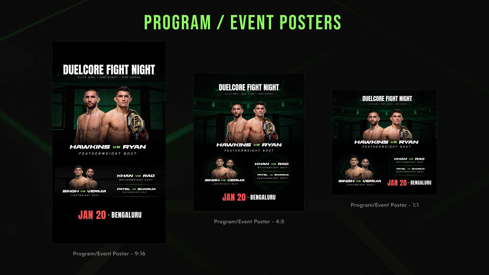 DuelCore™ — MMA & Performance Fitness Brand Identity Image 44