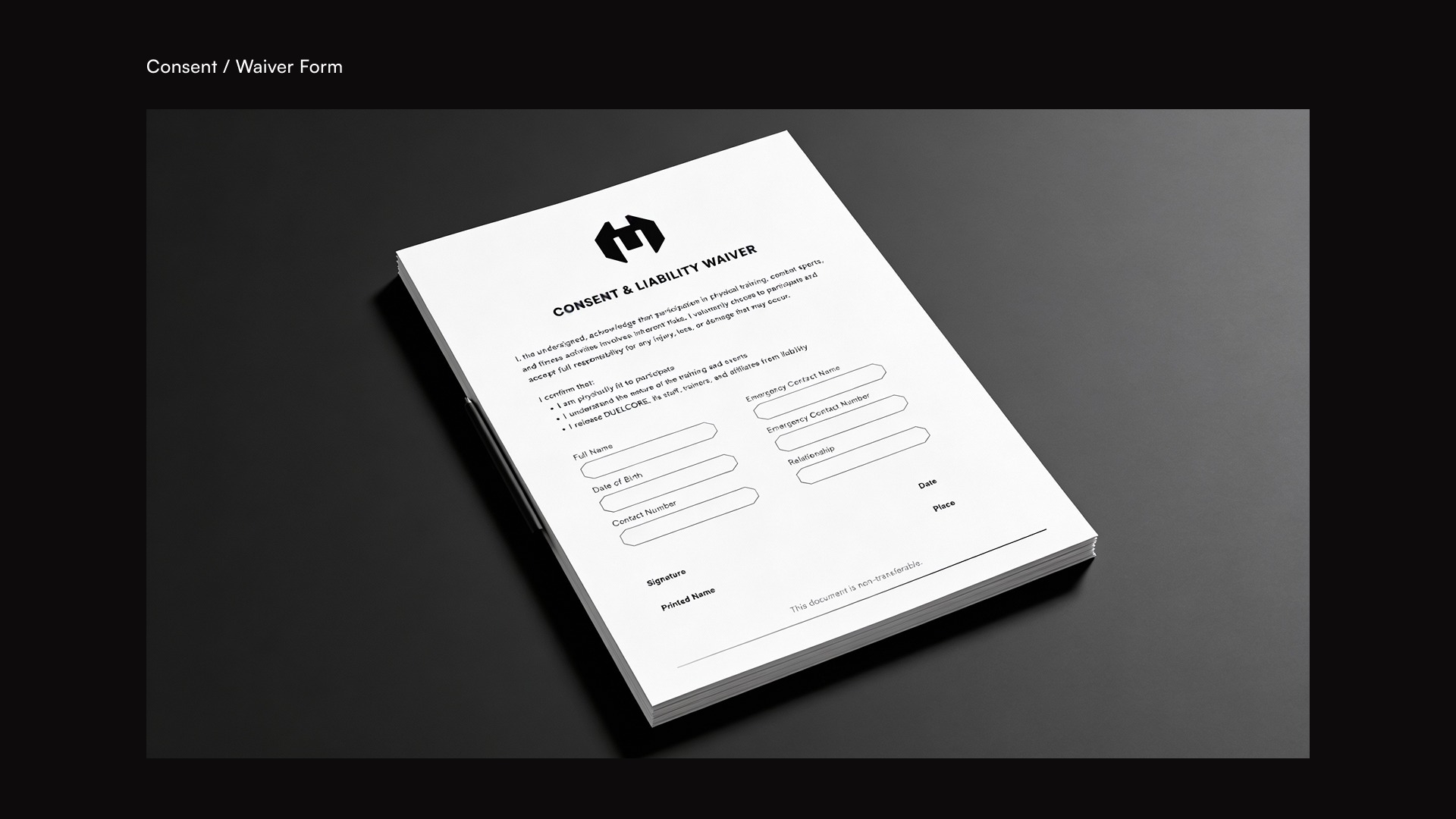 DuelCore™ — MMA & Performance Fitness Brand Identity Image 51