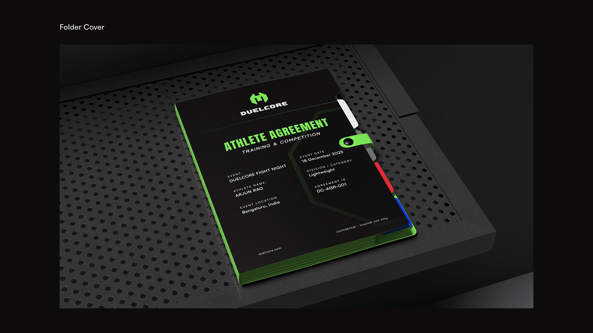 DuelCore™ — MMA & Performance Fitness Brand Identity Image 52